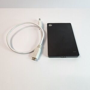 Seagate Backup Plus Portable Hard Drive SRD00F1 1TB W/ after market Cable.